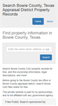 Mobile Screenshot of bowie-cad.com